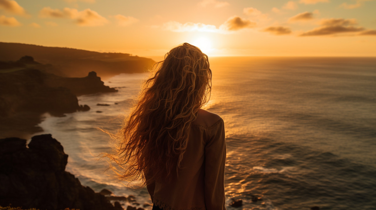 Cliffside contemplation