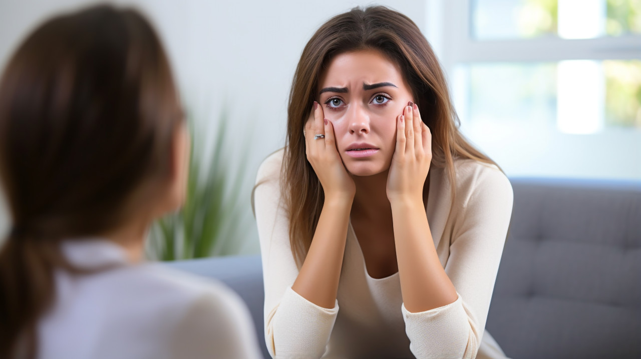 Young woman finds strength in therapy