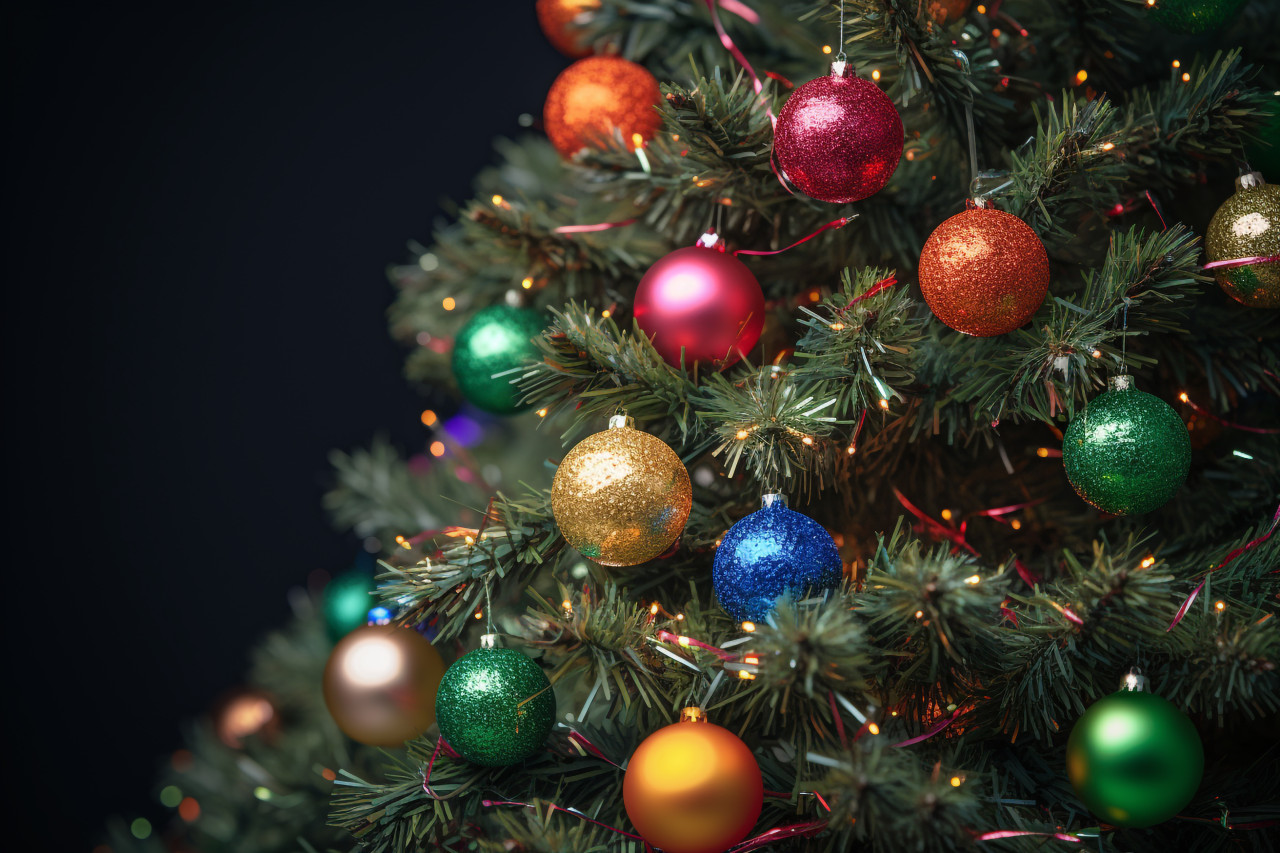 Picture of a christmas tree