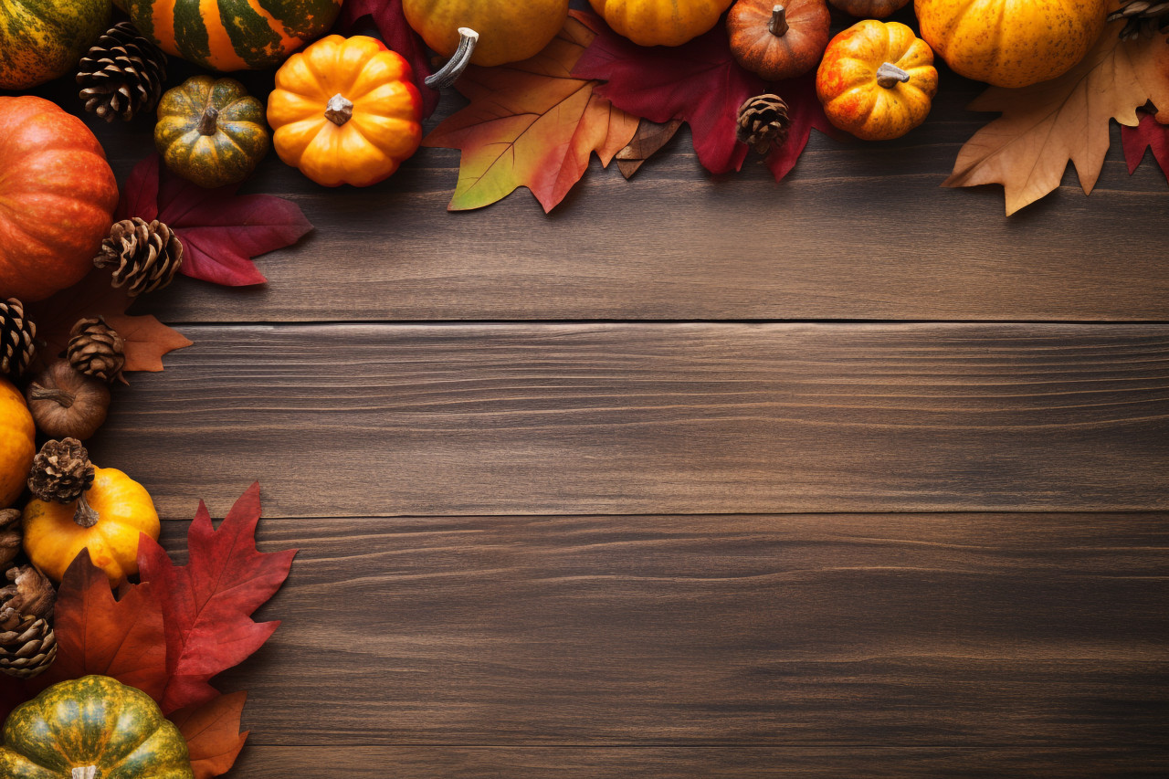 A picture of a fall background for thanksgiving