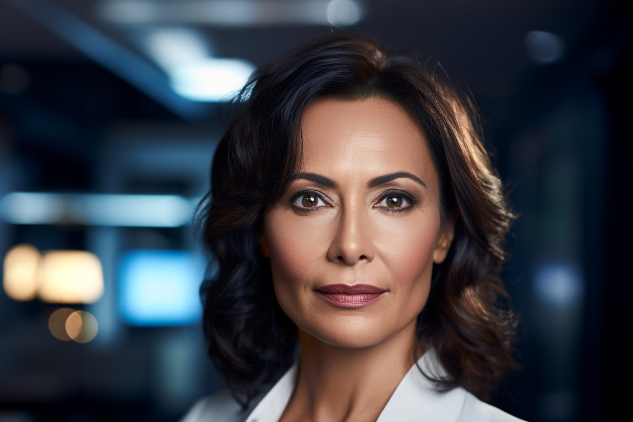 Latin hispanic leader portrait headshot