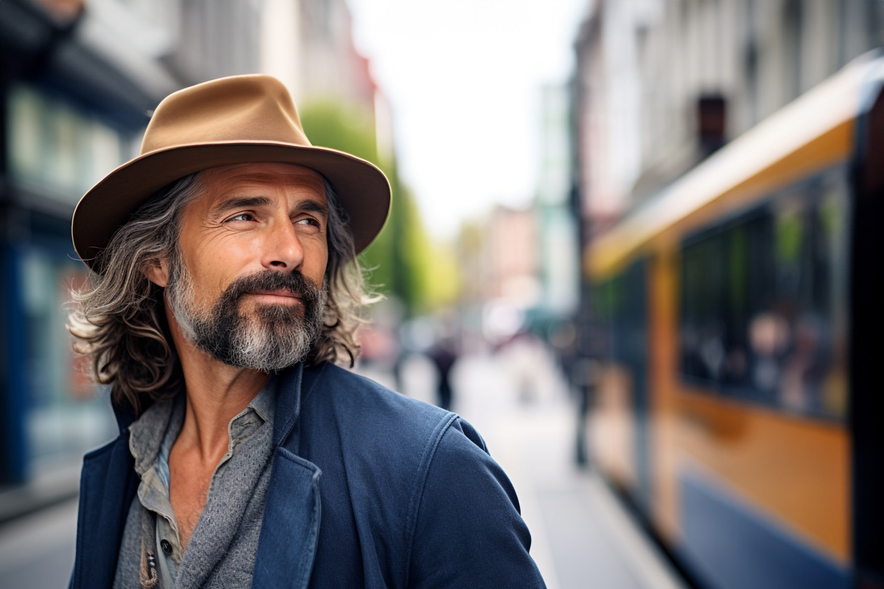 Cultured man discovers vibrant city