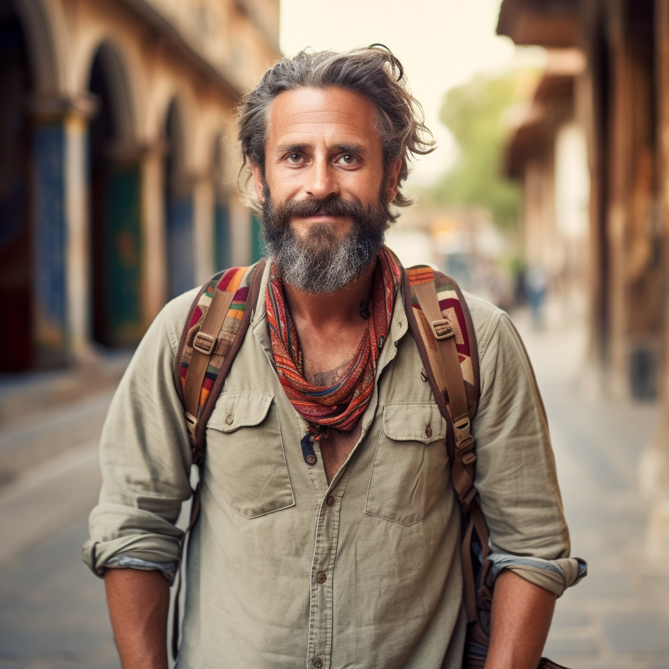 Cultural traveler on a journey of discovery