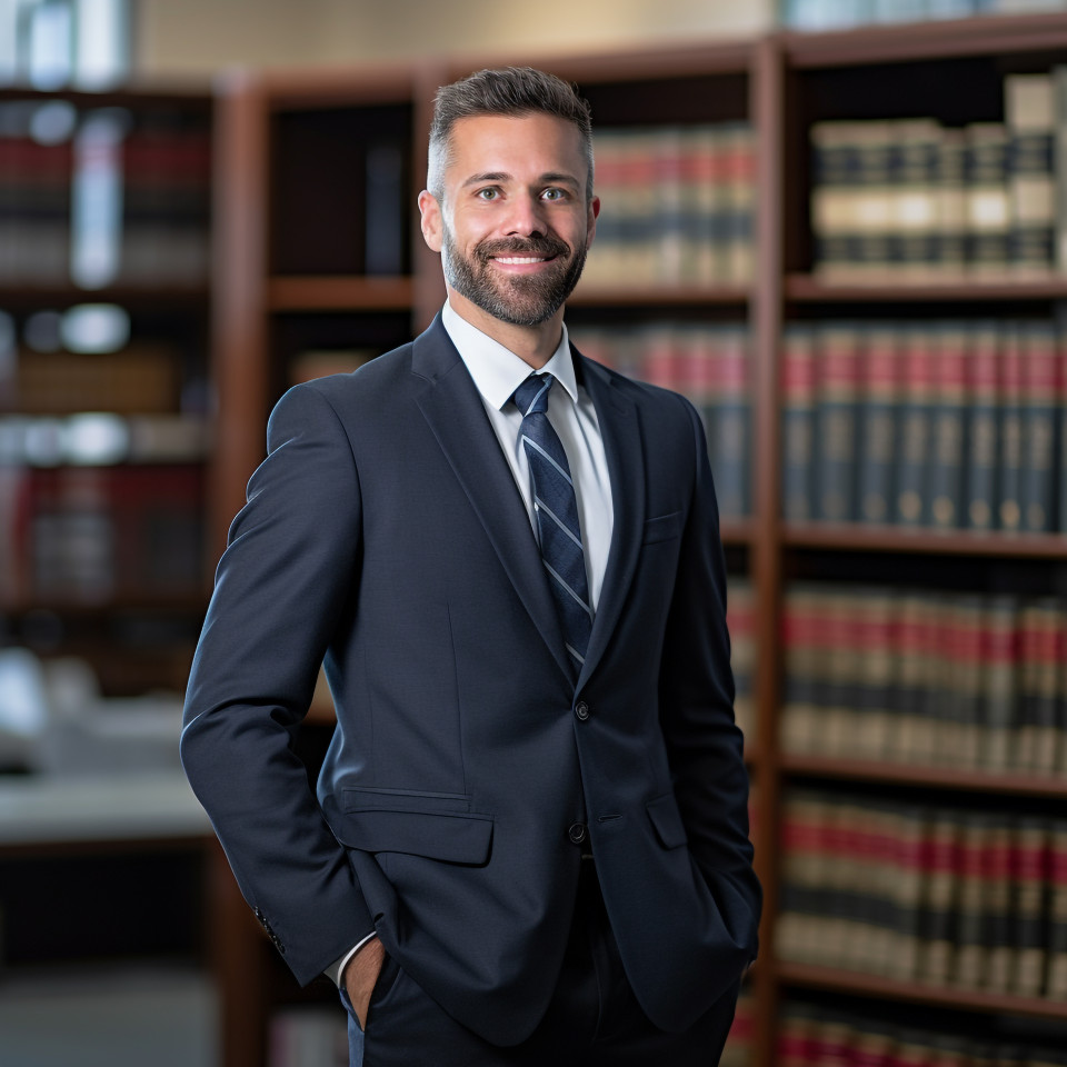 Skilled corporate lawyer with a professional presence