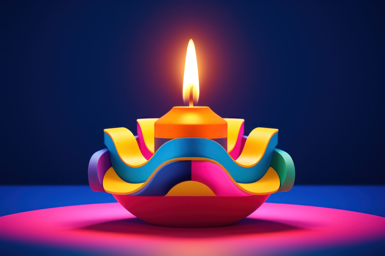Diwali diya lamp