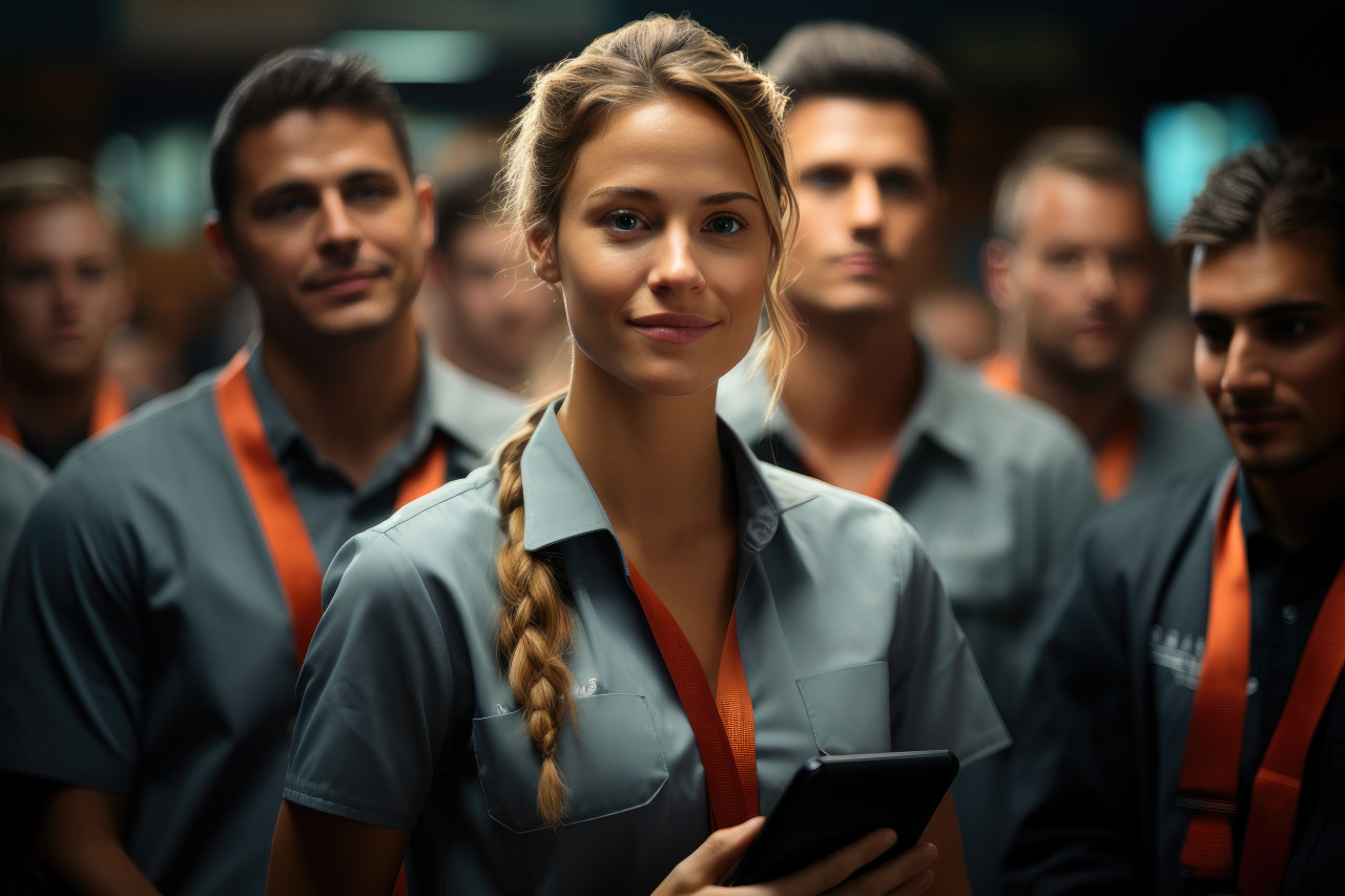 Employee acknowledged with applause as they receive prestigious award, recognition and reward images