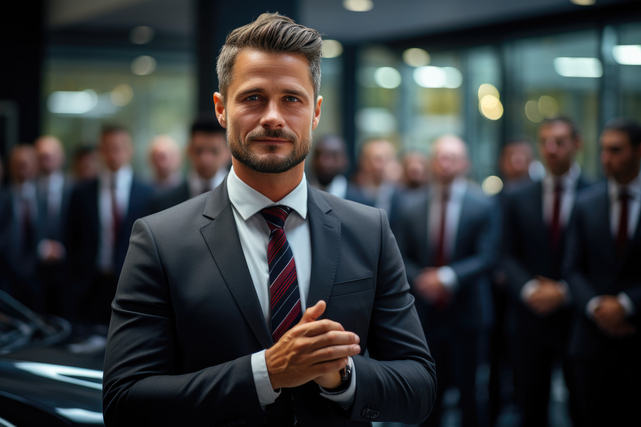 Manager expresses appreciation to team with handshakes and personal notes, employee recognition images