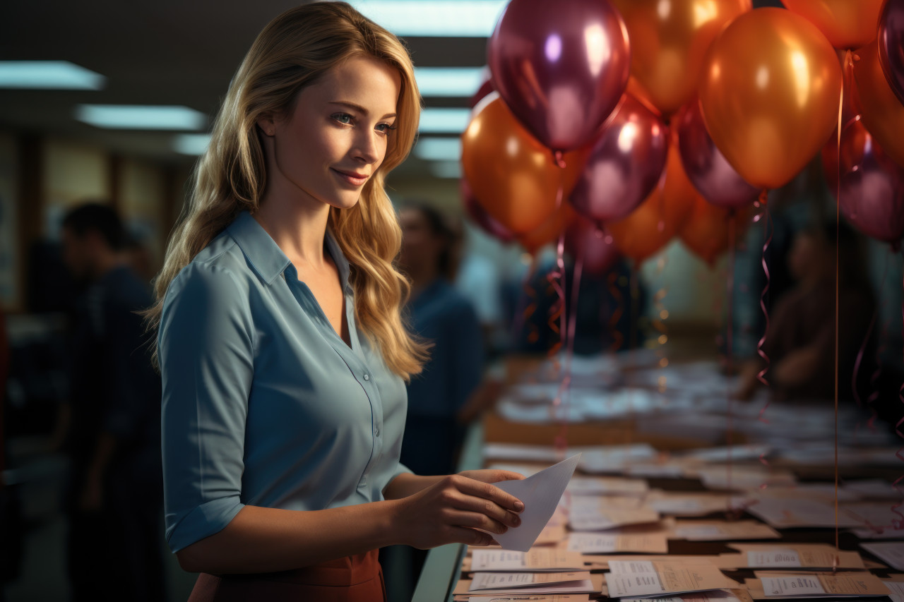 Employees express genuine reactions to personalized awards, recognition and reward images