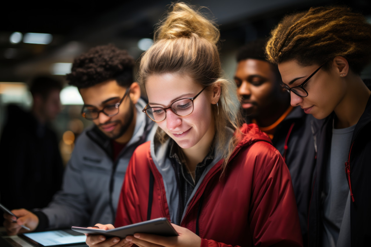Team engages in group gratitude journaling for positive workplace vibes, employee appreciation day images