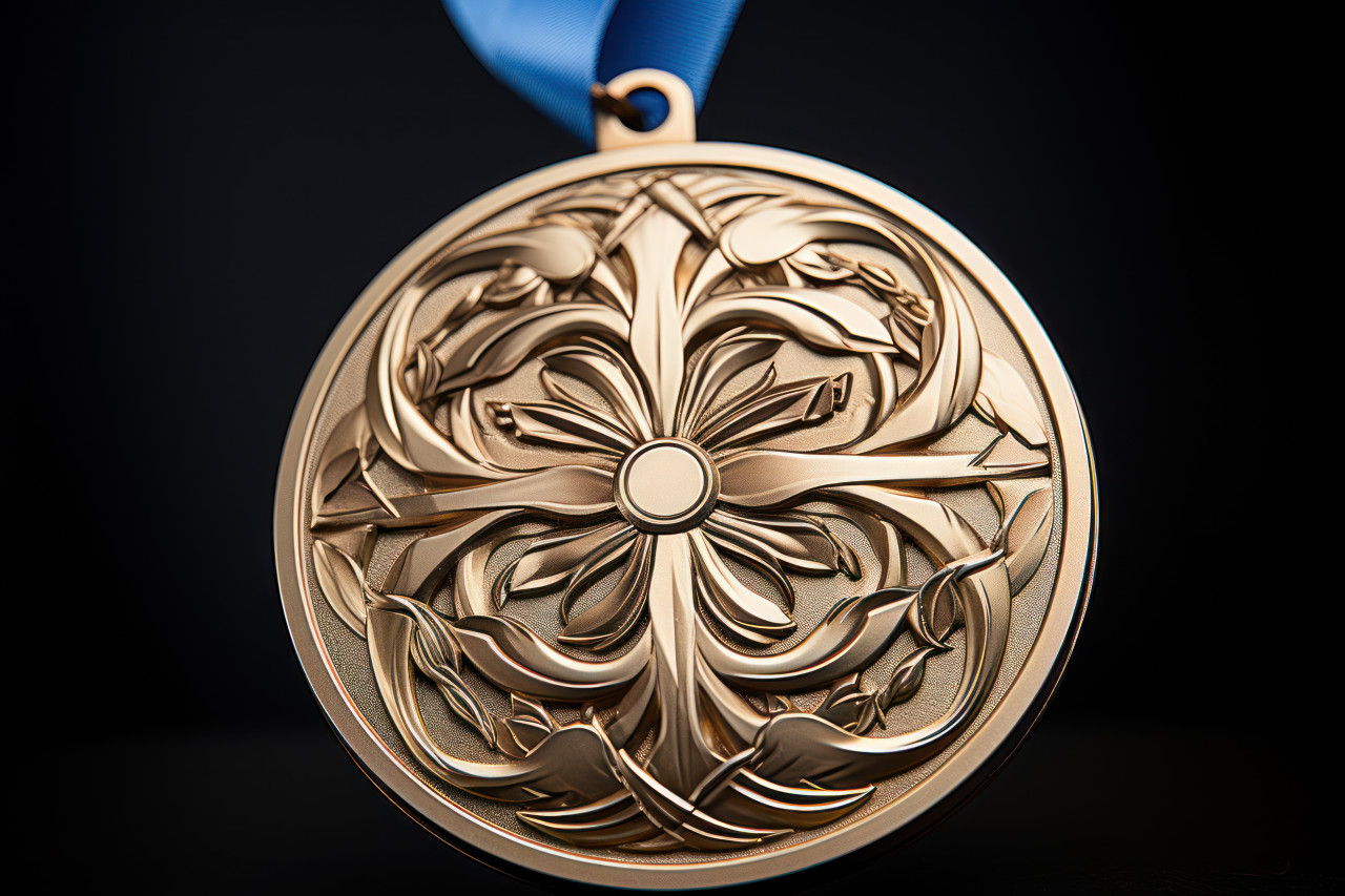 Close up shot highlights craftsmanship and symbolic significance, employee appreciation day images