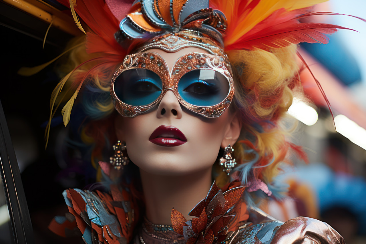 Carnival couture embracing bold elegance, carnival festival pictures