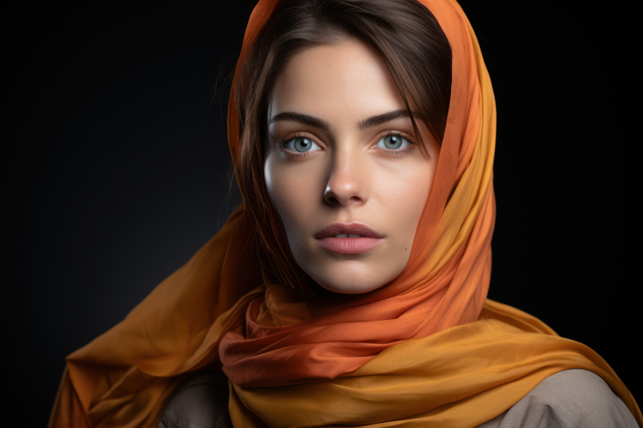 Woman leading the fight for equality, female empowerment image