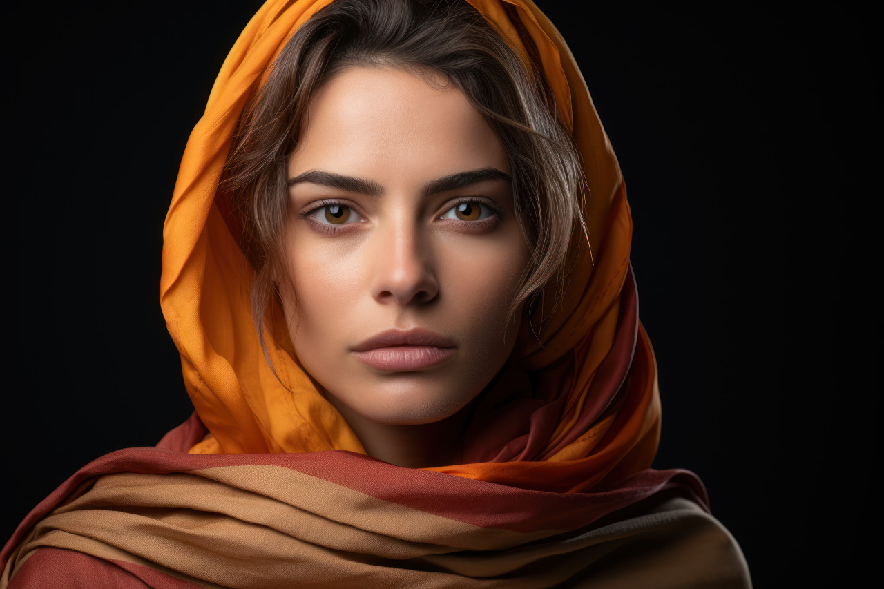 Advocate for justice woman speaking out for equality, girl power image