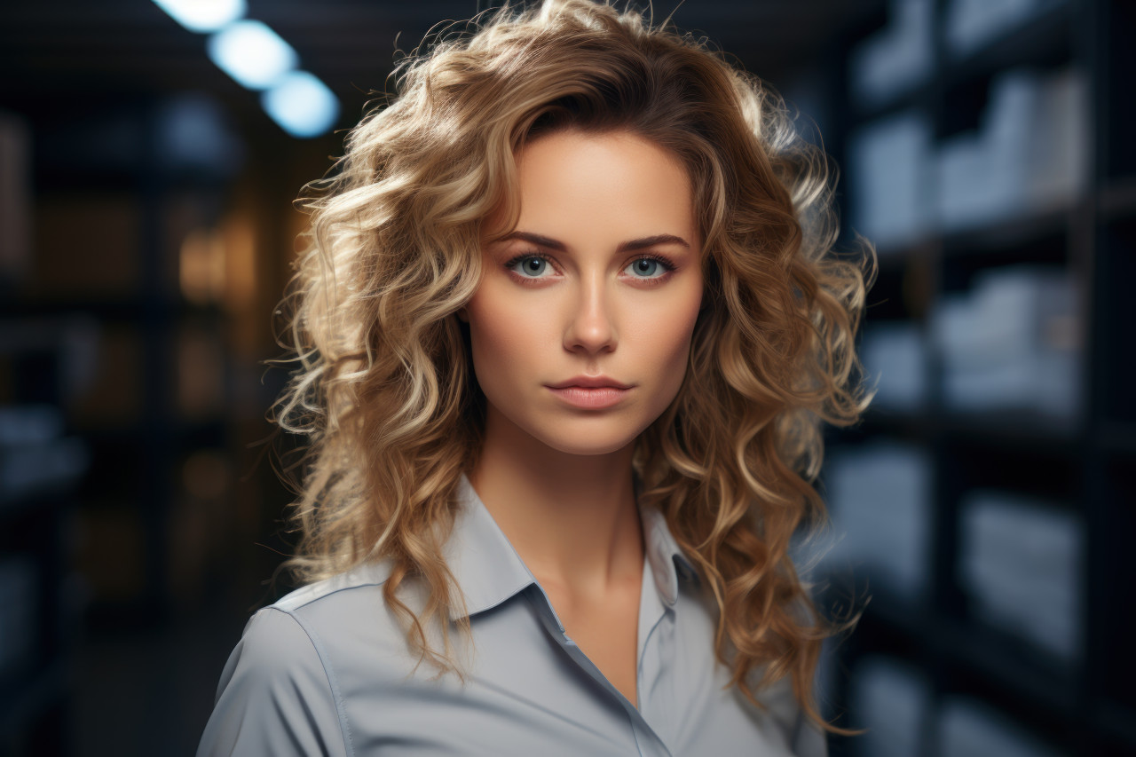 Female doctor showcasing scientific fortitude, girl power image