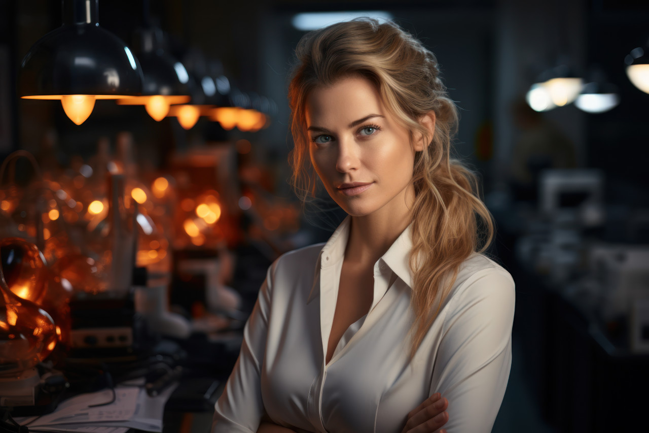 Engineering the future a woman in bioengineering amidst science, girl power image