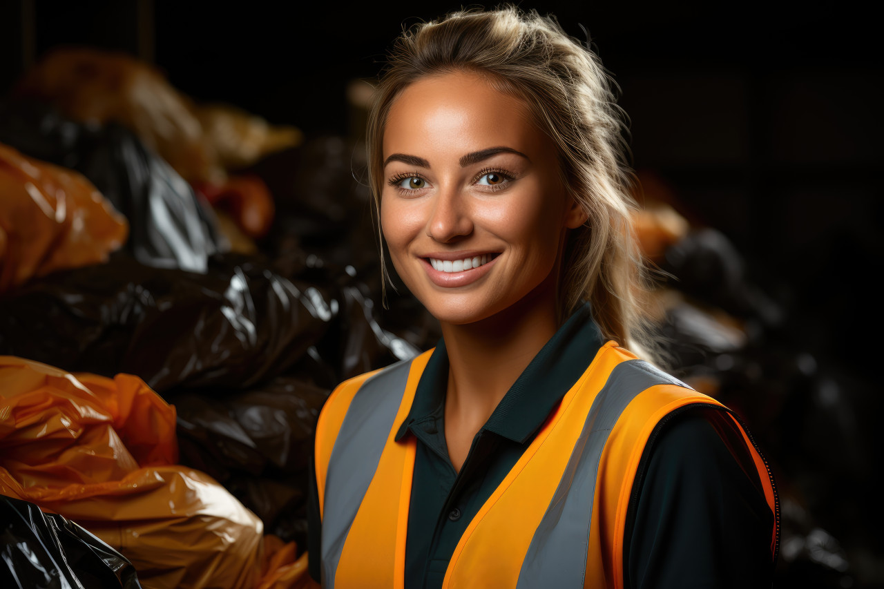 A woman journey in volunteer service, girl power image