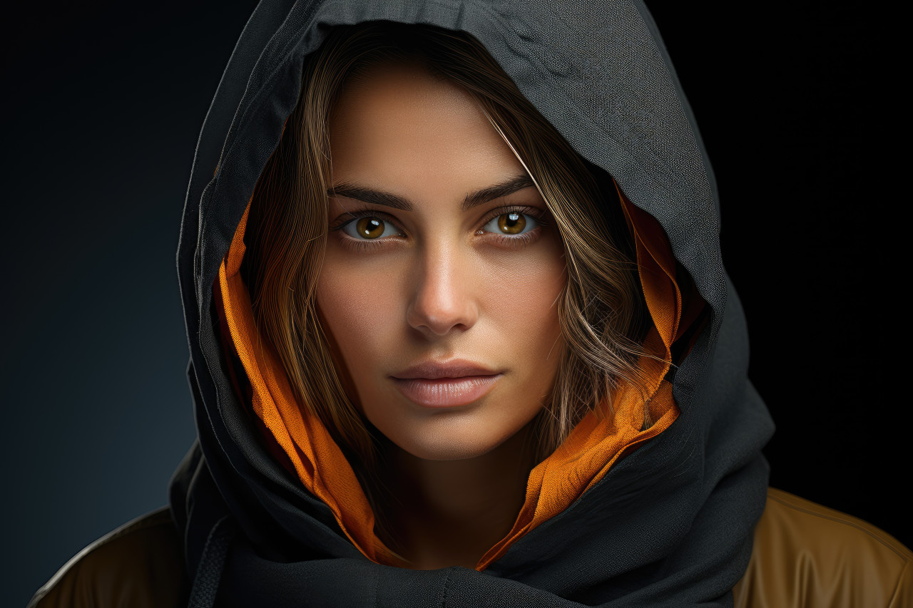 Woman redefining possibilities, female empowerment image