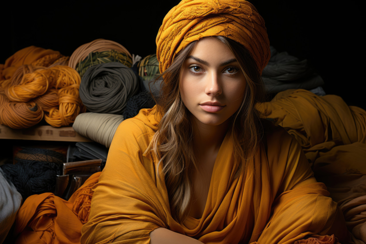 Crafting equality artisans showcasing empowering creations, female empowerment image