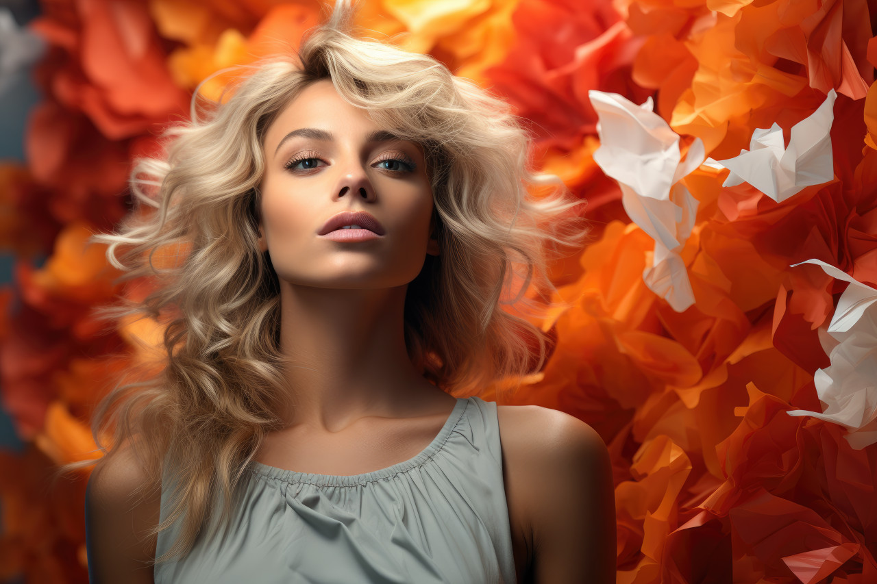 Fulfilling dreams woman path to success, girl power image