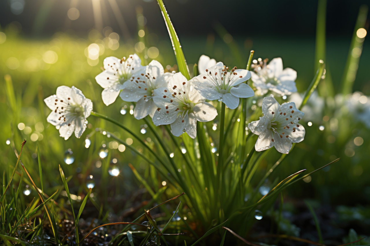 Embracing spring freshness on morning stroll, spring session photos