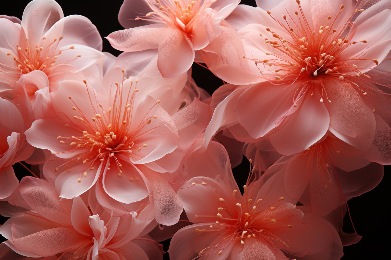 Veil crafted from delicate petals, spring session photos