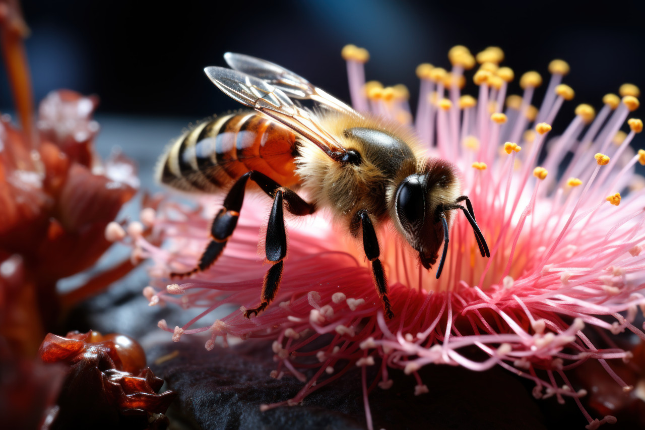 Bee serene knowledge on petals, spring session photos