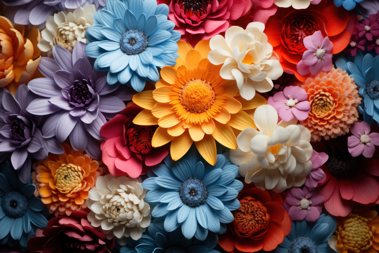 Flower fusion kaleidoscopic multi exposure, spring session photos