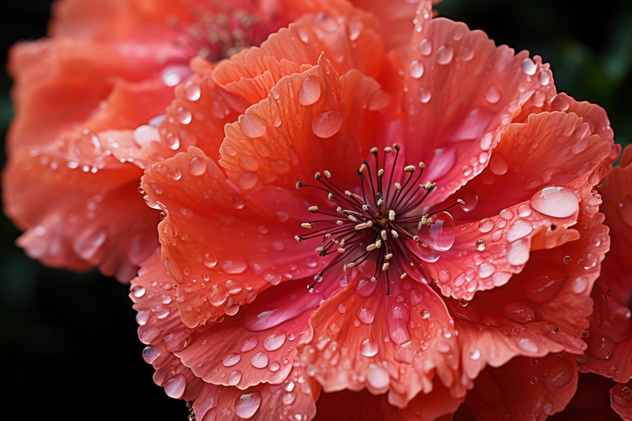 Nature poppy delicate patterns, spring session photos