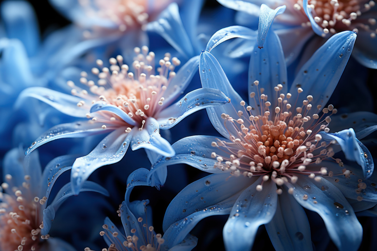 Petal microcosm revealing hidden patterns and textures, spring session photos