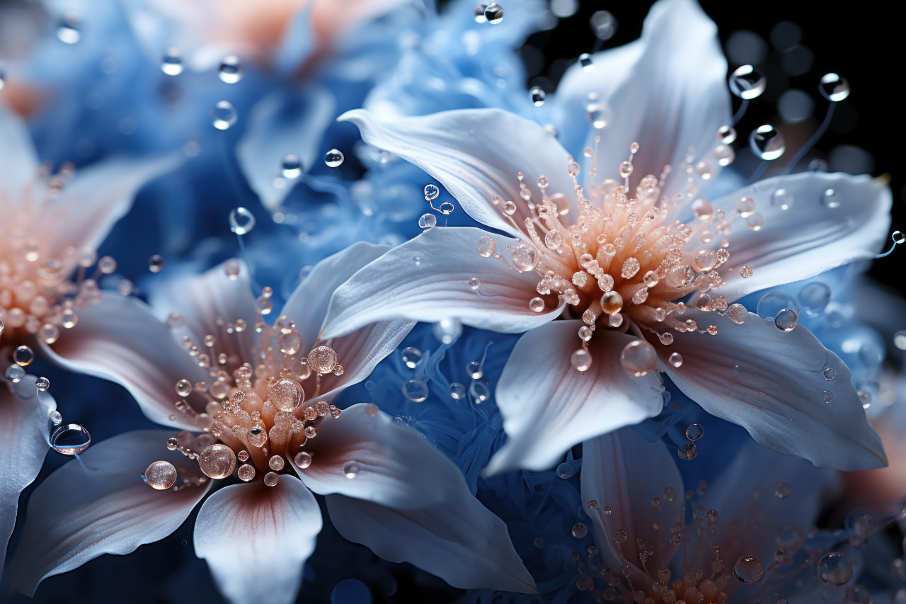 Petal magnificence microscopic patterns, spring session photos