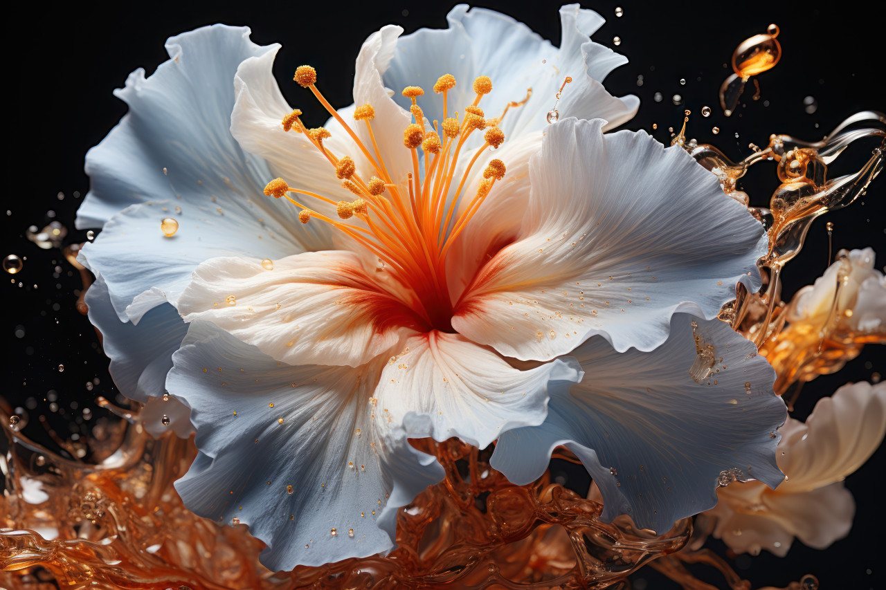 Capturing the swift blossoming of a flower as it responds to environmental shifts, go green images