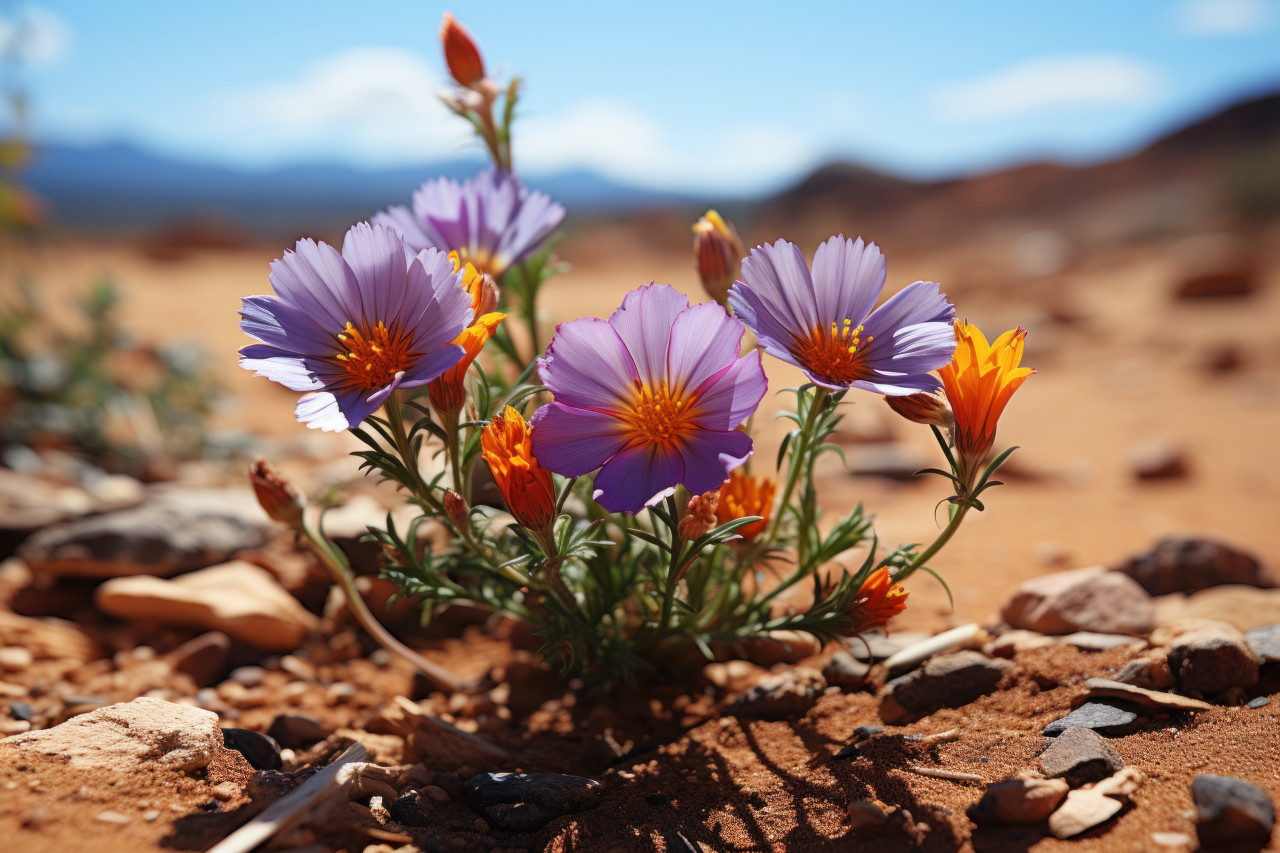 Time lapse showcases desert blossoms after a refreshing rainfall, go green images