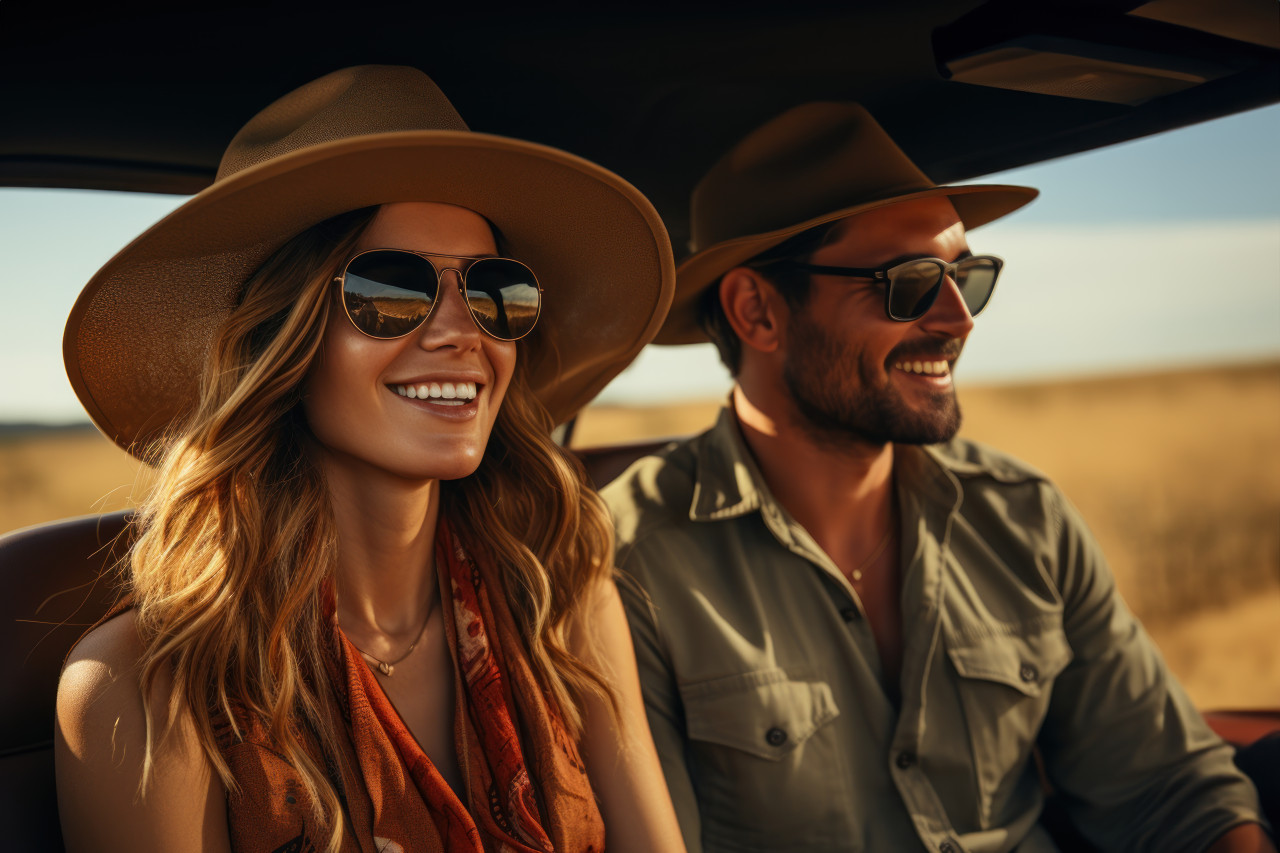 A romantic getaway in the heart of the masai mara with wildlife encounters, engagement, wedding and anniversary image