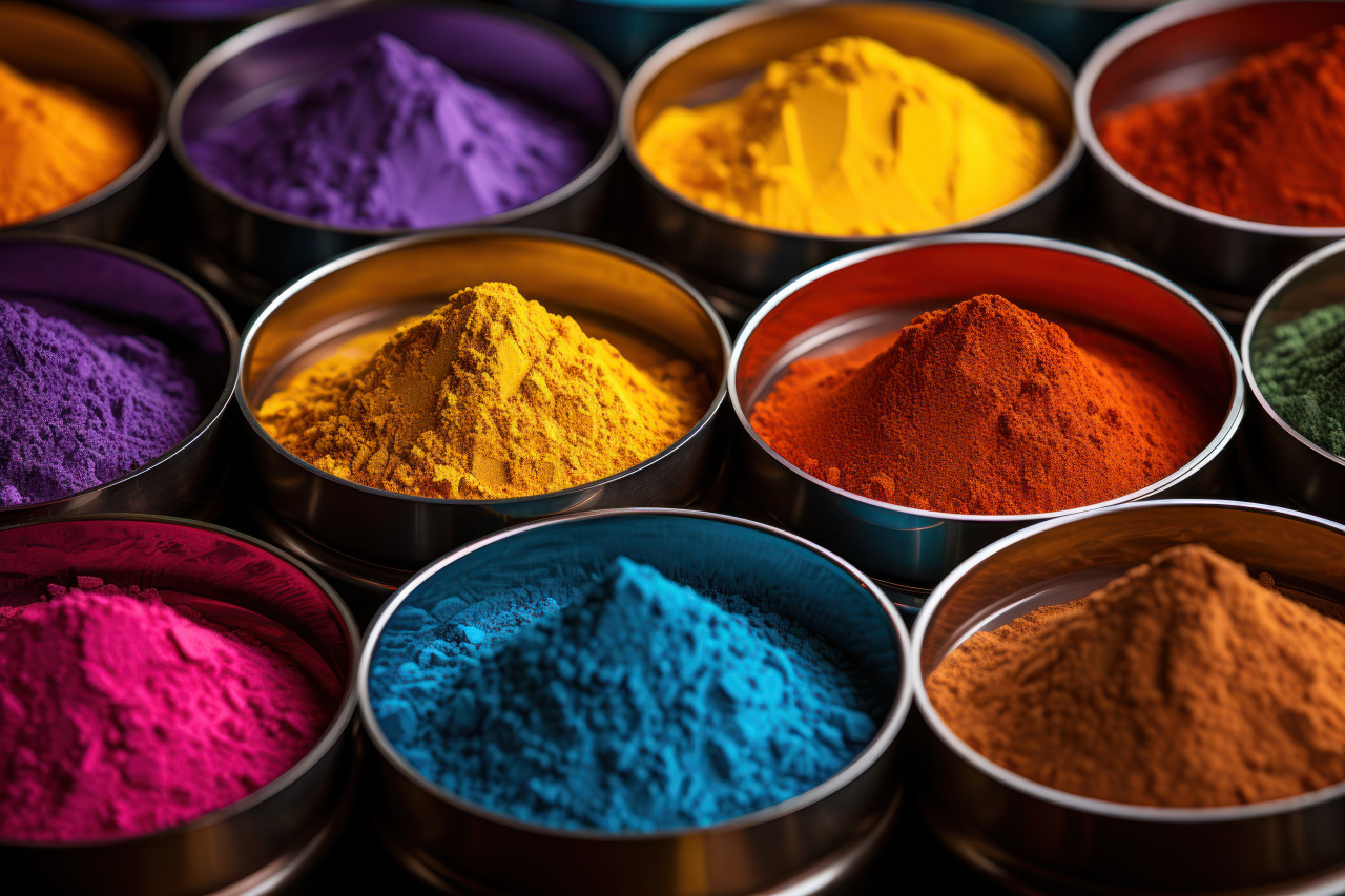 Holi powders arrange retro patterns with a modern touch, holi festival image download