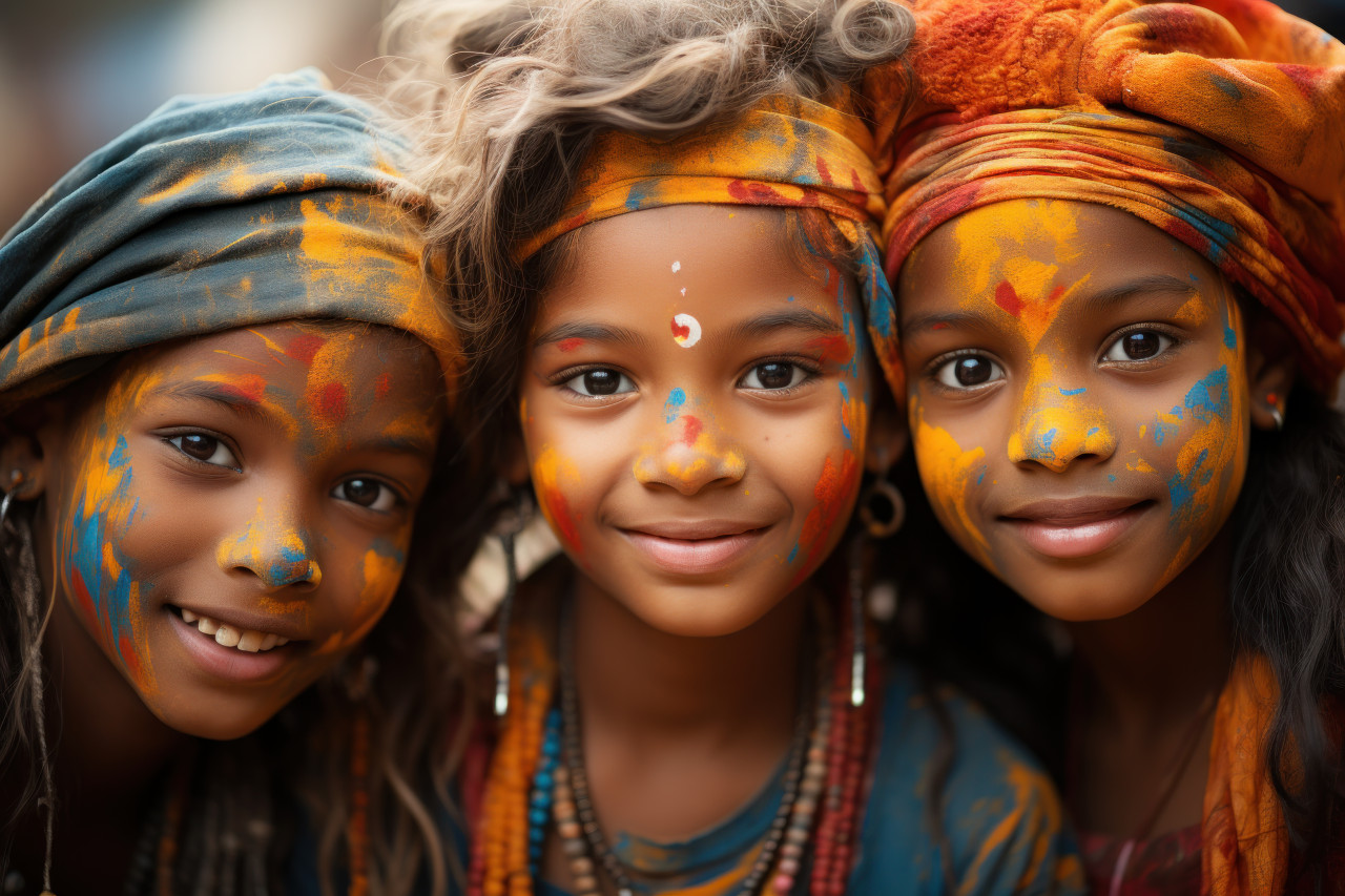 Youngsters glance up in holi spirit, holi festival images hd