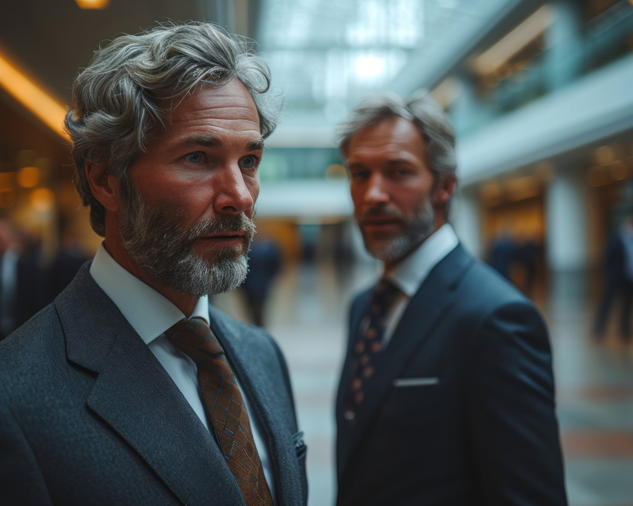 Colleagues sharing thoughts during a break in the office, business meeting photo