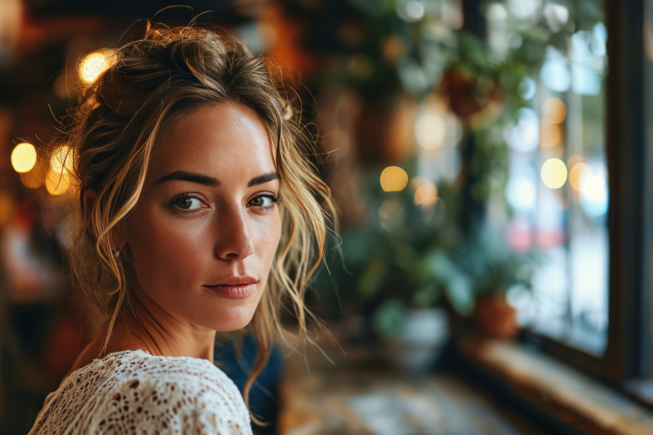 Women professionals engaged in laptop work at a conference table, business meeting image