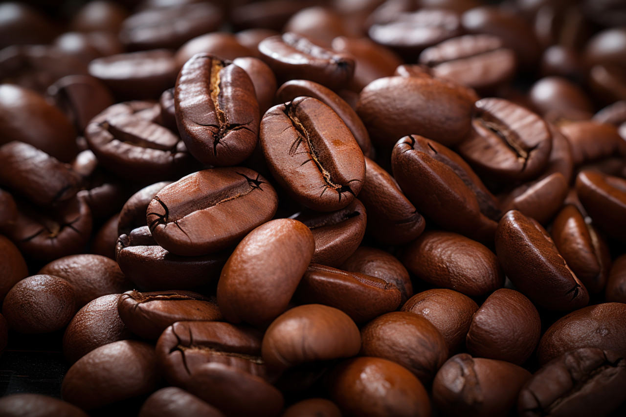 A close up of coffee delight, beautiful coffee cup image