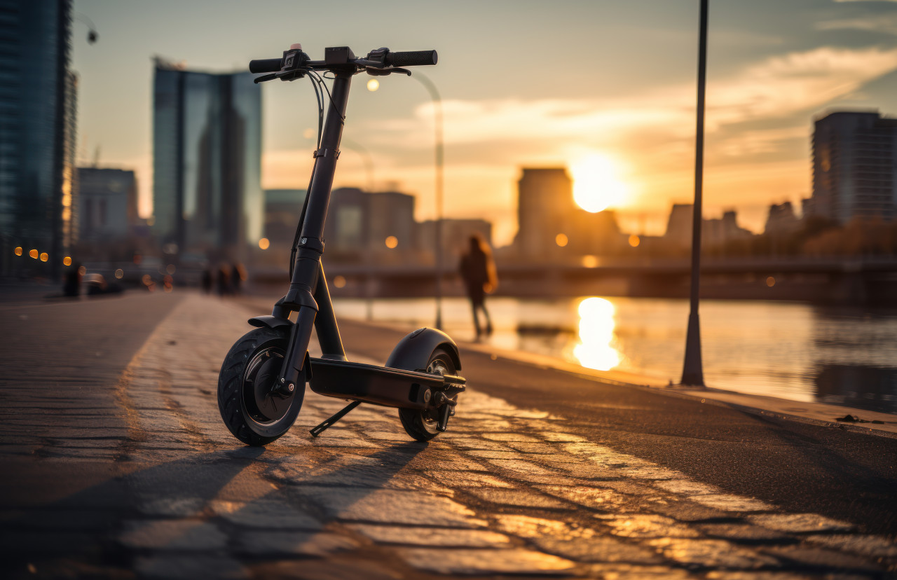 He perfect electric scooter to match your lifestyle and budget, commuter lifestyle photo