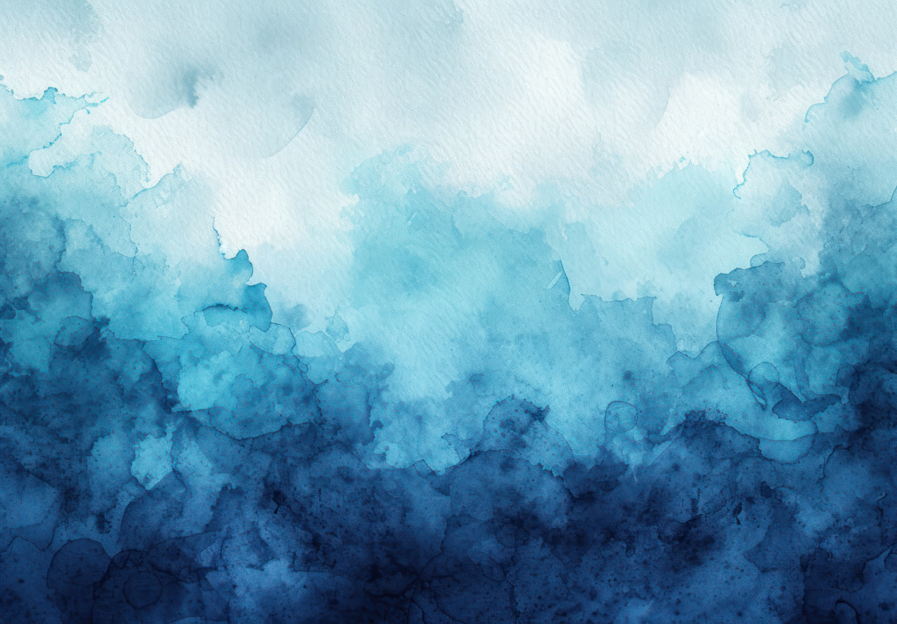 Colorful watercolor painting background with vibrant hues and artistic textures, watercolor paper texture photo