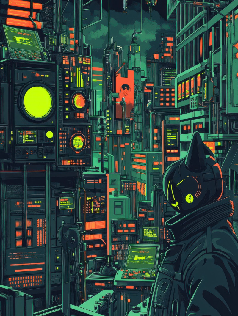 Futuristic stock market with holographic screens displaying digital trends, traders analyze data in an atompunk financial hub, atompunk, atompunk clothes, atompunk poster