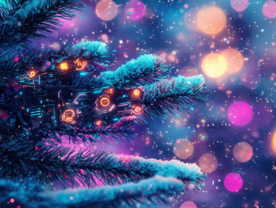 Pine branch covered in snow arranged in ikebana style, winter beauty in ikebana vases with ikebana kenzan, serene seasonal japanese floral composition