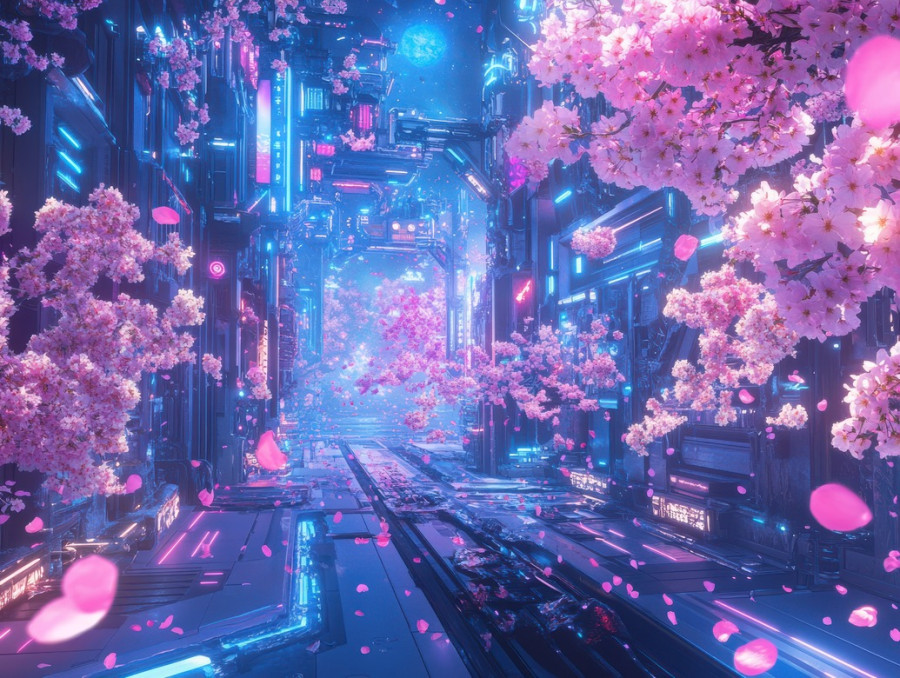 Falling sakura petals in ikebana display, gentle pink blossoms symbolizing fleeting beauty, ikebana vases with ikebana kenzan, traditional japanese floral art