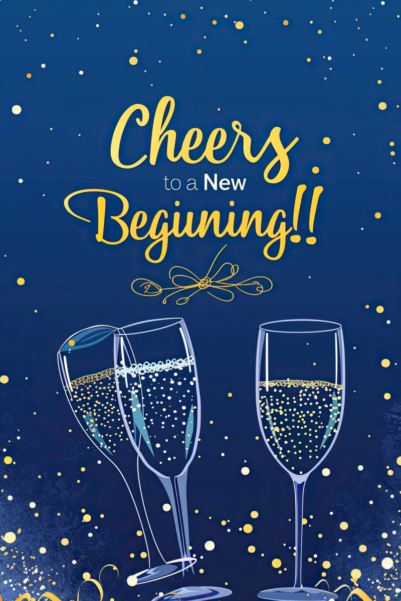 New year celebration poster with a sparkling and hopeful atmosphere, fireworks, countdown excitement, and festive joy, poster designs for the holiday spirit