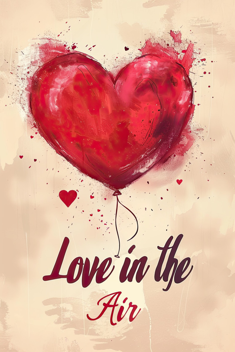 Valentine day poster with a romantic and warm atmosphere, hearts, roses, and love filled celebrations, poster designs for heartfelt moments