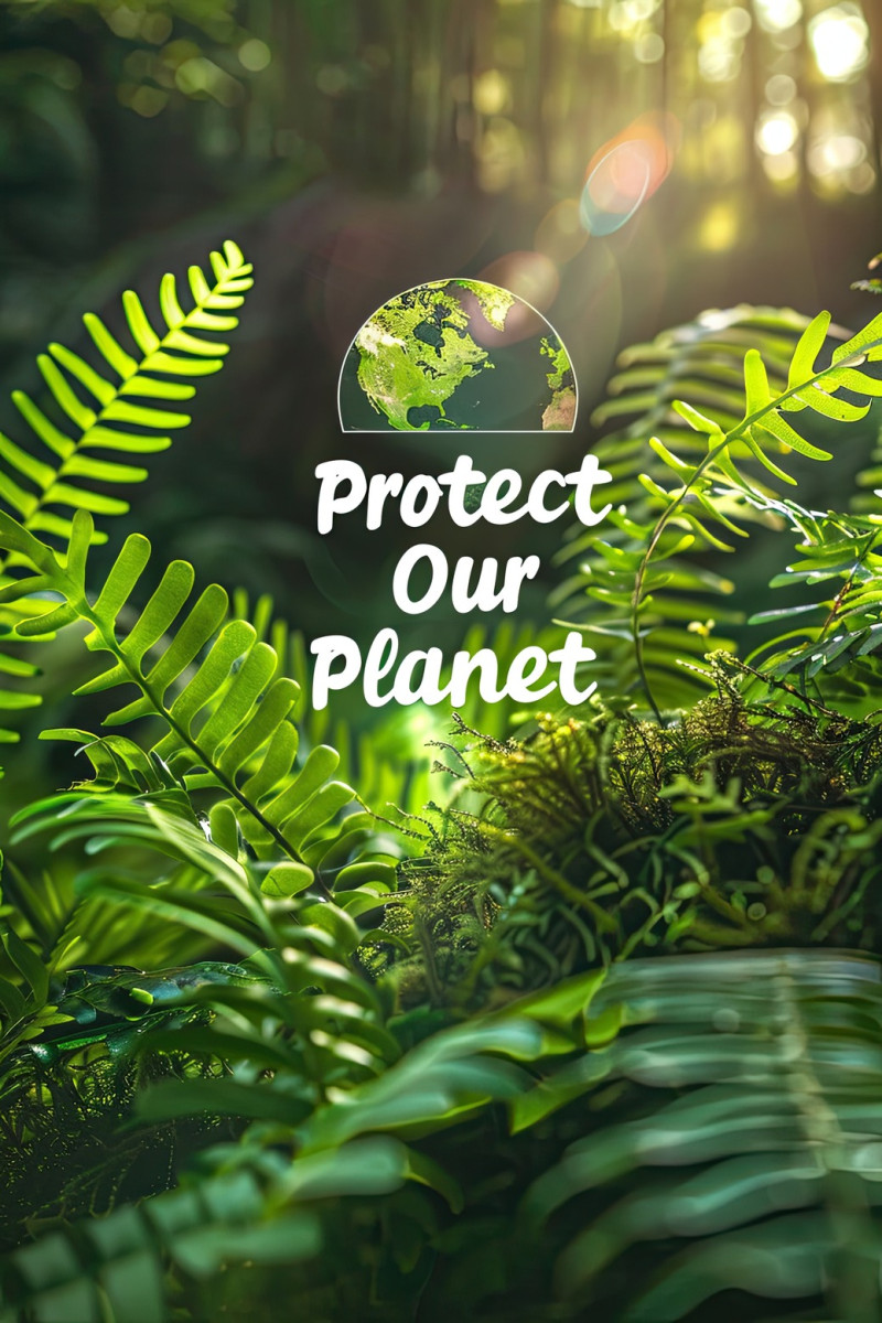 Earth day poster with a refreshing and nature inspired atmosphere, lush greenery, sustainability themes, and eco friendly celebrations, poster designs forawareness