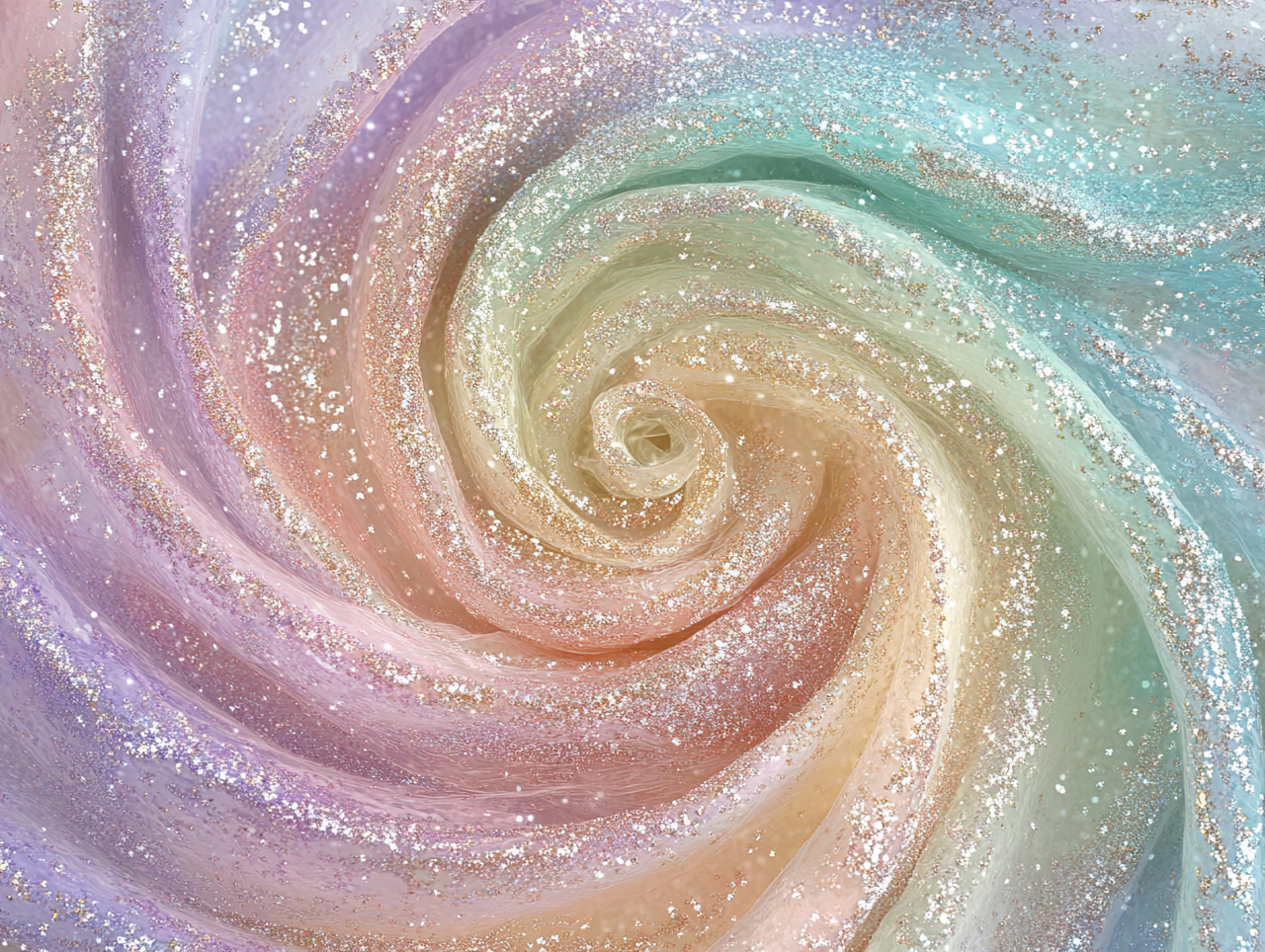 Galaxy swirl with bright cosmic lights and glowing stars, deep space glitter drawing, celestial abstract art, draw glitter effect, drawing glitter colour