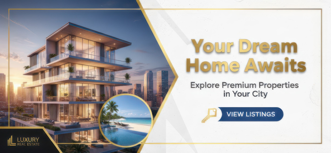 Luxury real estate premium homes post google gemini prompt