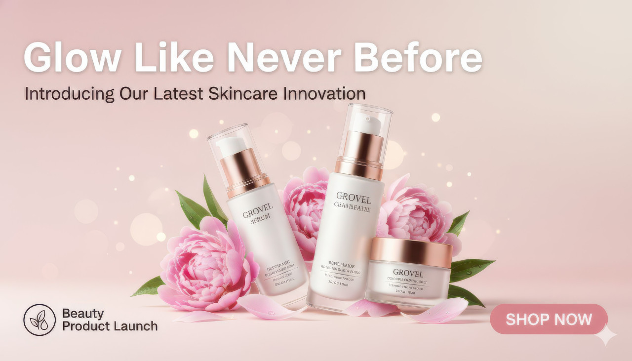Beauty product launch skincare promo google gemini prompt