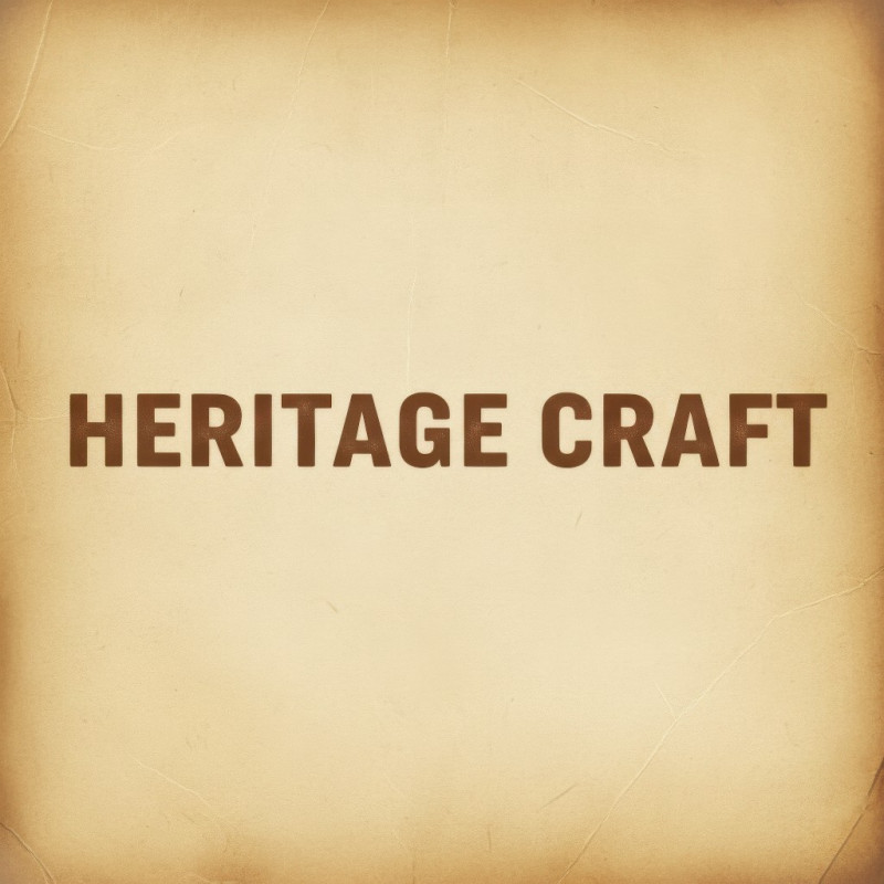 Retro typography poster with classic slab serif style